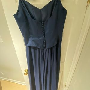 Navy blue formal dress